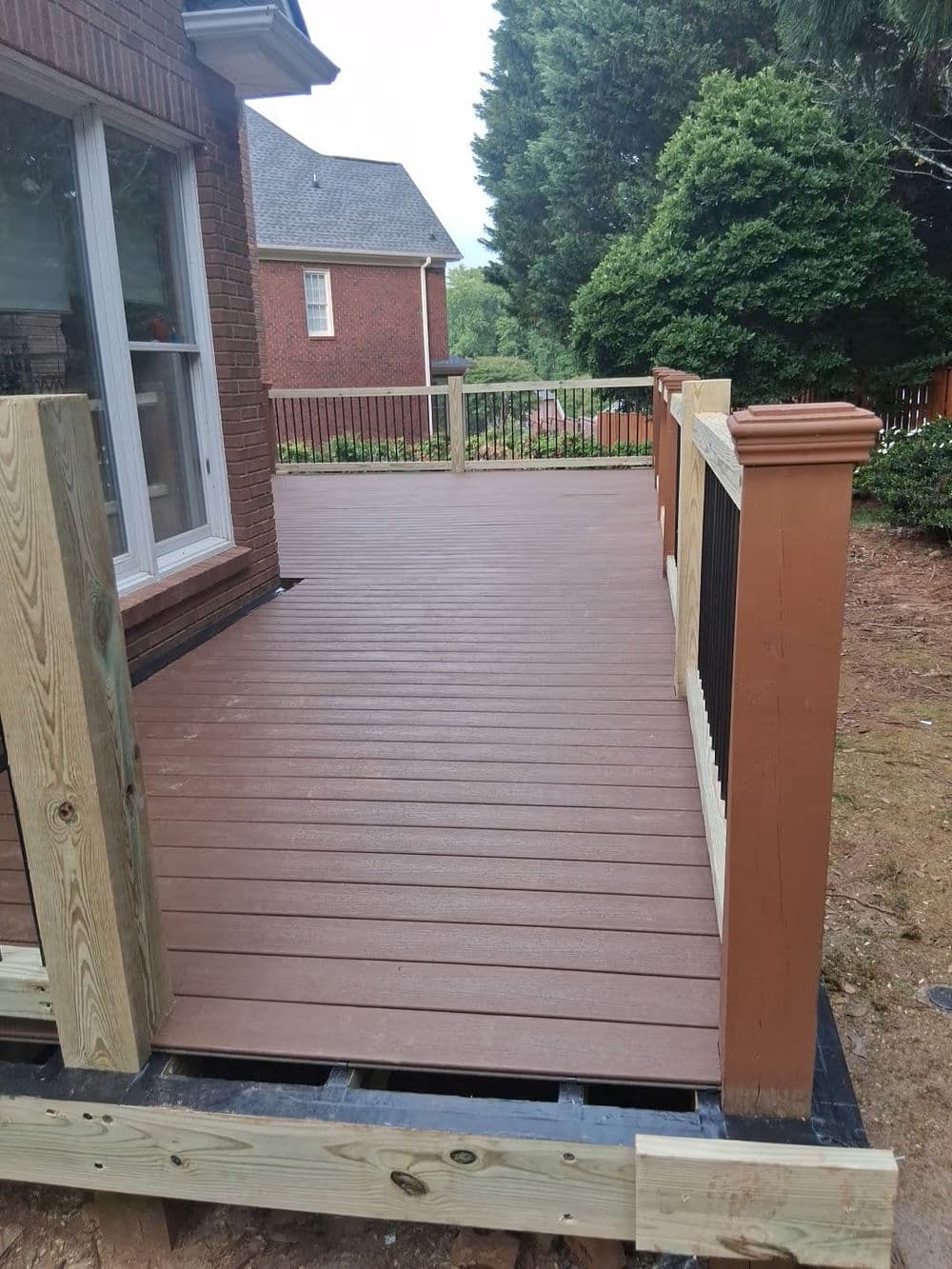 Gallery photos for Worn-Out Wood Deck Gets a Full Trex Redeck in Greer: Image #9