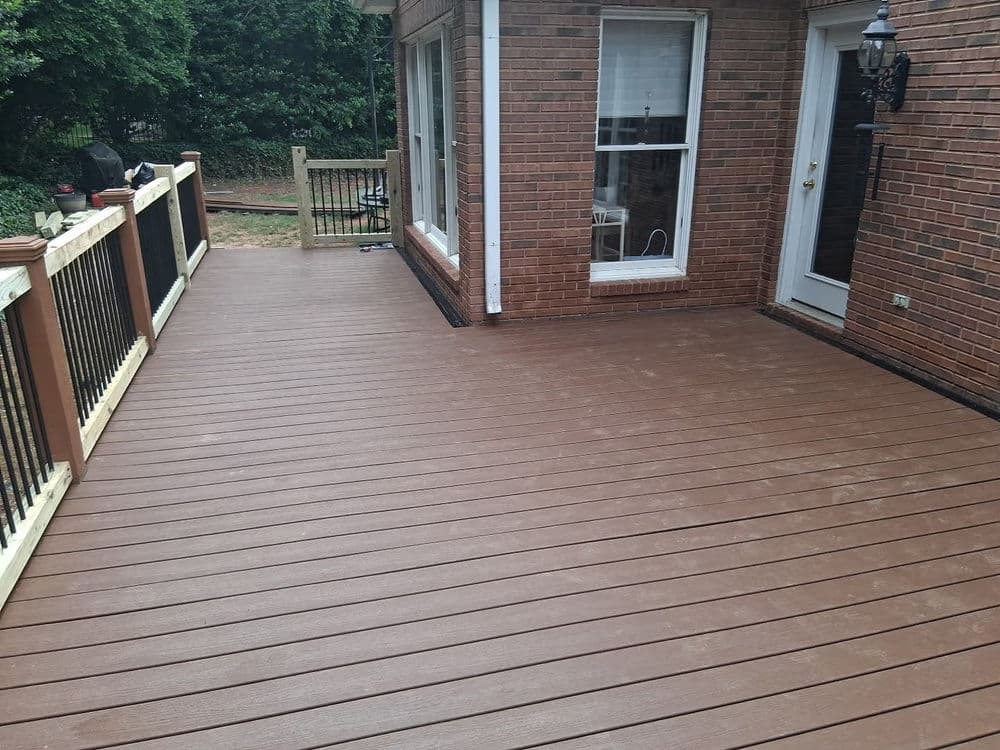 Gallery photos for Worn-Out Wood Deck Gets a Full Trex Redeck in Greer: Image #7