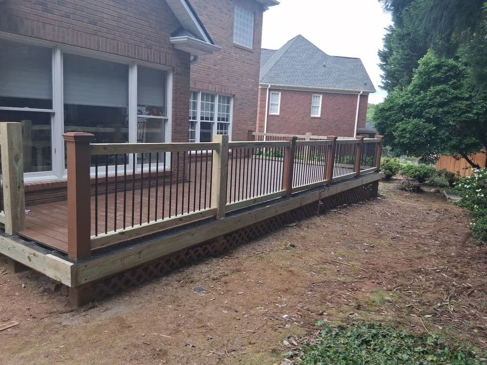 Gallery photos for Worn-Out Wood Deck Gets a Full Trex Redeck in Greer: Image #5