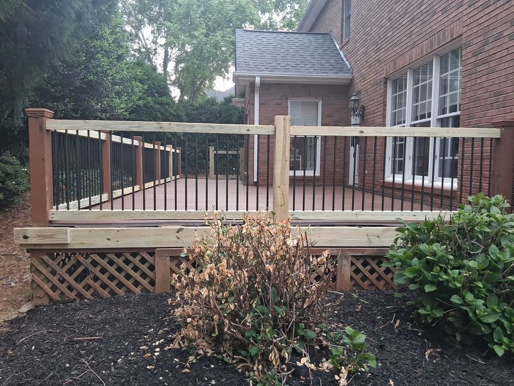 Gallery photos for Worn-Out Wood Deck Gets a Full Trex Redeck in Greer: Image #6