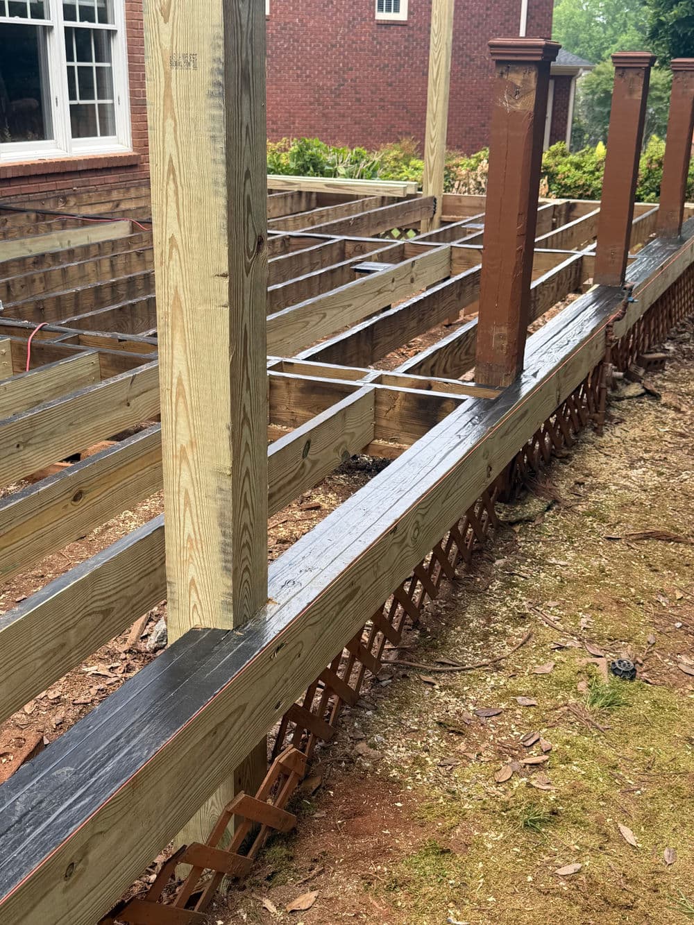 Gallery photos for Worn-Out Wood Deck Gets a Full Trex Redeck in Greer: Image #2