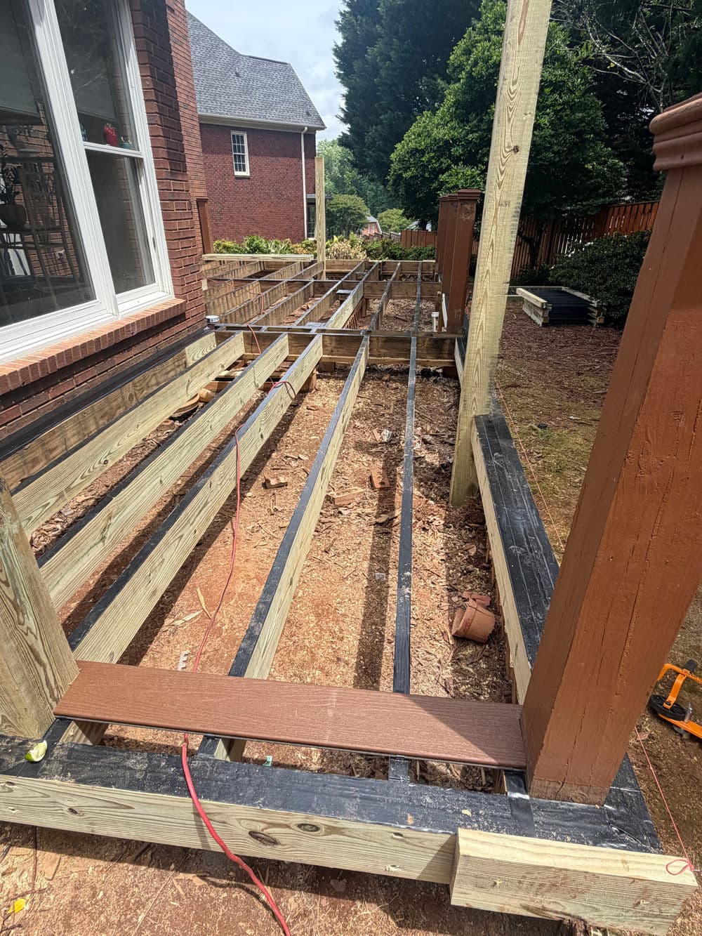 Gallery photos for Worn-Out Wood Deck Gets a Full Trex Redeck in Greer: Image #3