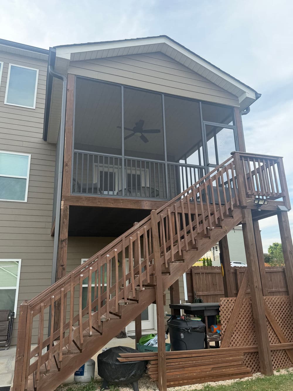 Project Open Deck Gets a Full Screened-In Aluminum Porch Upgrade image