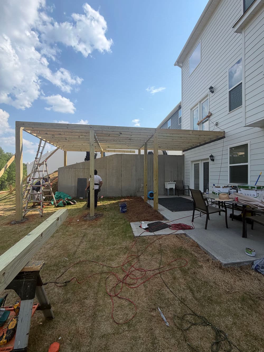 Gallery photos for From Splintered Builder-Grade Deck to Custom Outdoor Living Space: Image #2