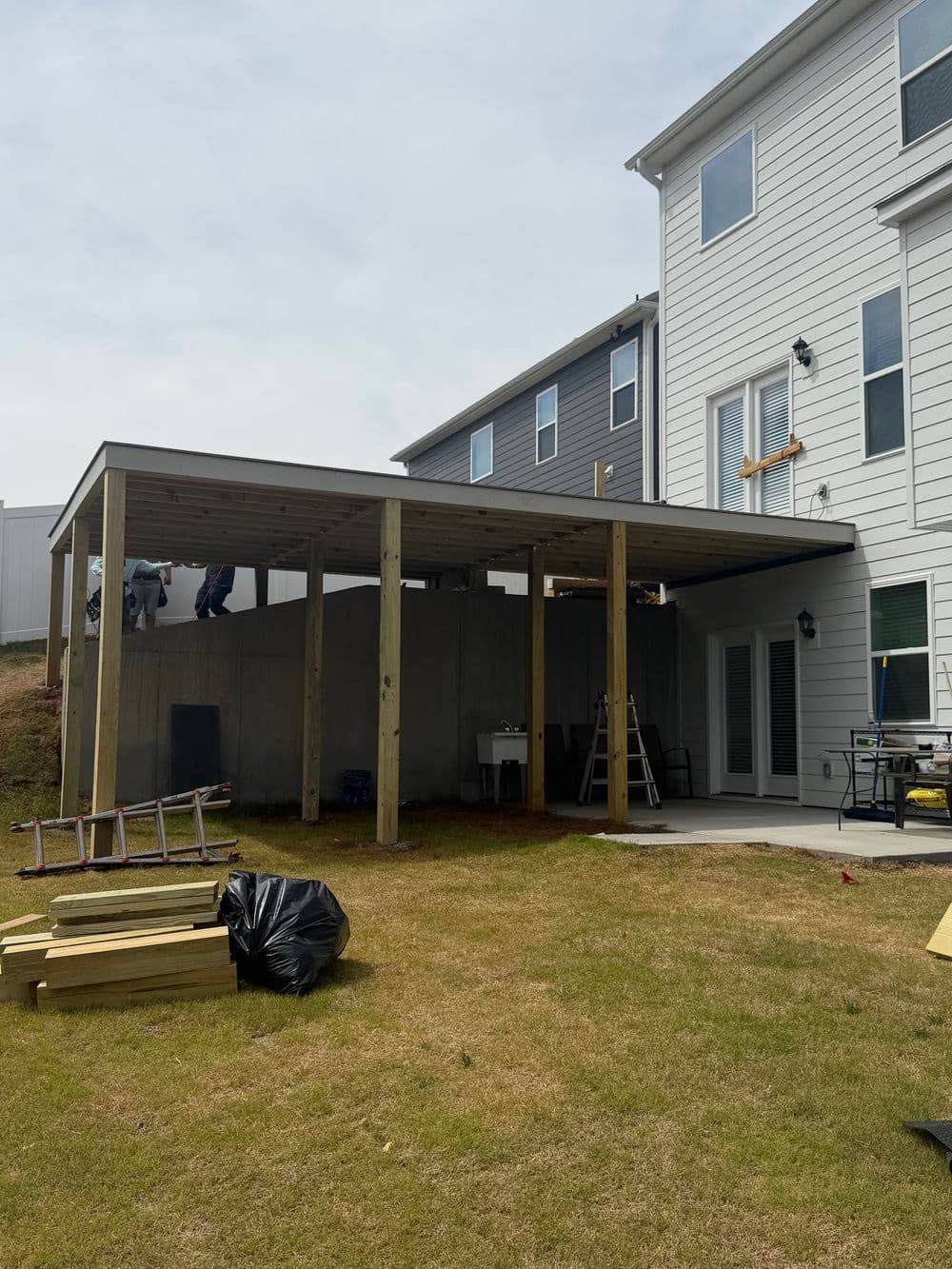 Gallery photos for From Splintered Builder-Grade Deck to Custom Outdoor Living Space: Image #3