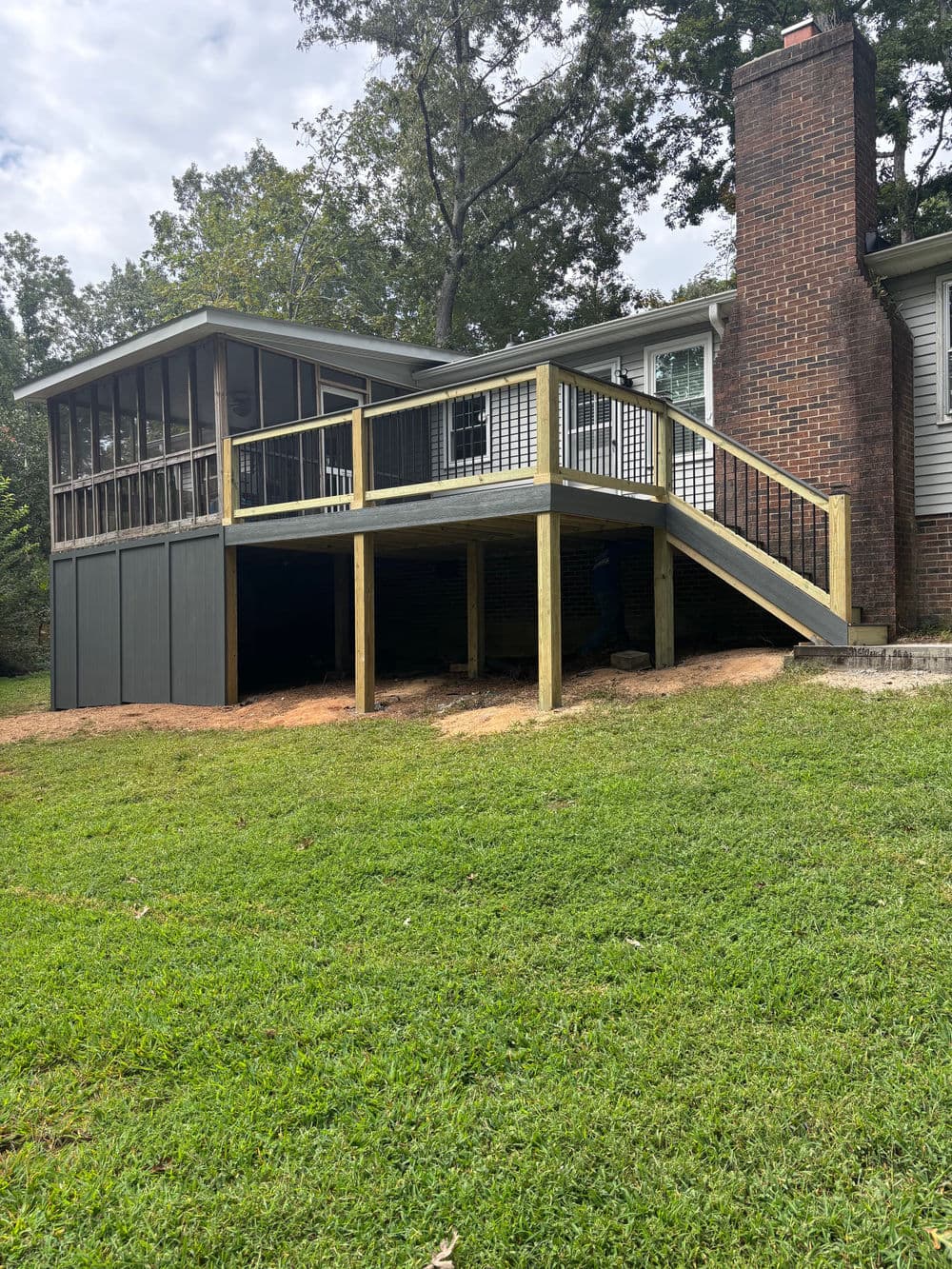 Gallery photos for Deck and Porch Rebuild with Trex Enhance in Fountain Inn: Image #7
